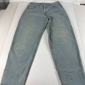 VTG Levi's Jeans Men's 33x32* 560 Loose Fit Tapered Green Faded Denim Tag 33x34